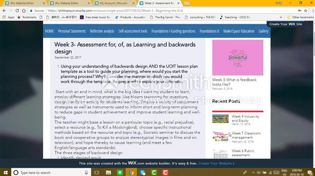 My vision of teaching and learning